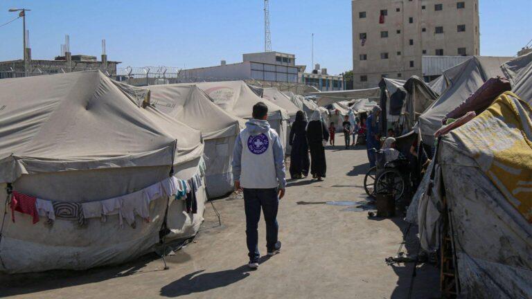 Rafah, Bande de Gaza, avril 2024. © MdM Suisse