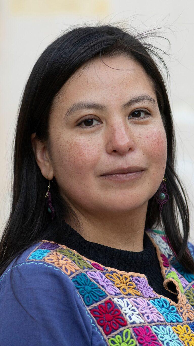 Ixchel, engagée dans la lutte contre les violences faites aux femmes. Mexique © Pierre-William Henry