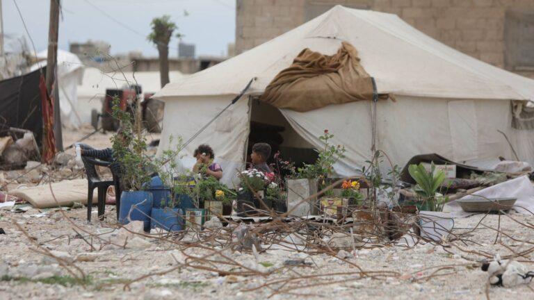 Idlib, Syrie. Après le tremblement de terre. septembre 2023. © Bakr Alkasem / MdM Türkiye