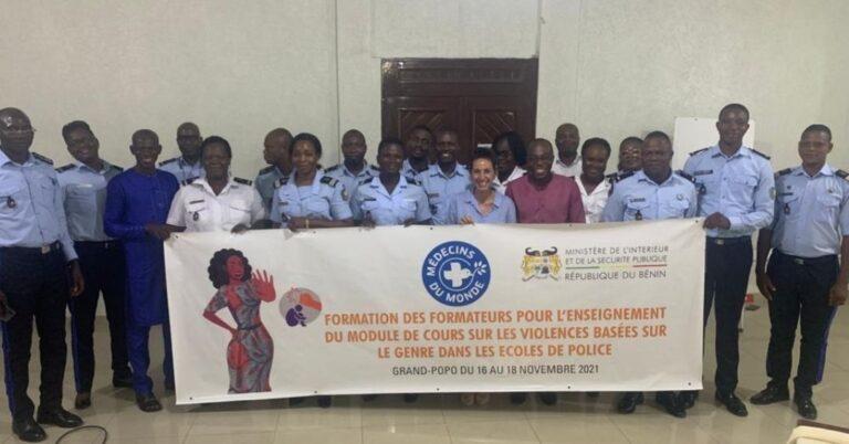 Formation sur la prise en charge des victimes de VBG dans le cursus des futurs policiers et futures policières. Bénin 2021