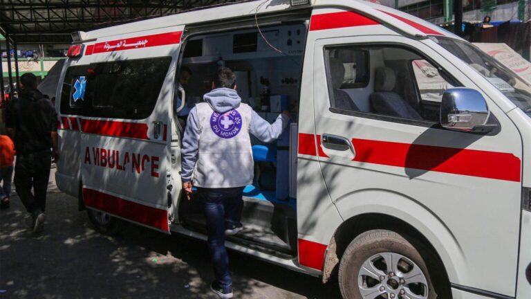 Clique mobile de Médecins du Monde | Gaza avril 2024 © MdM Suisse