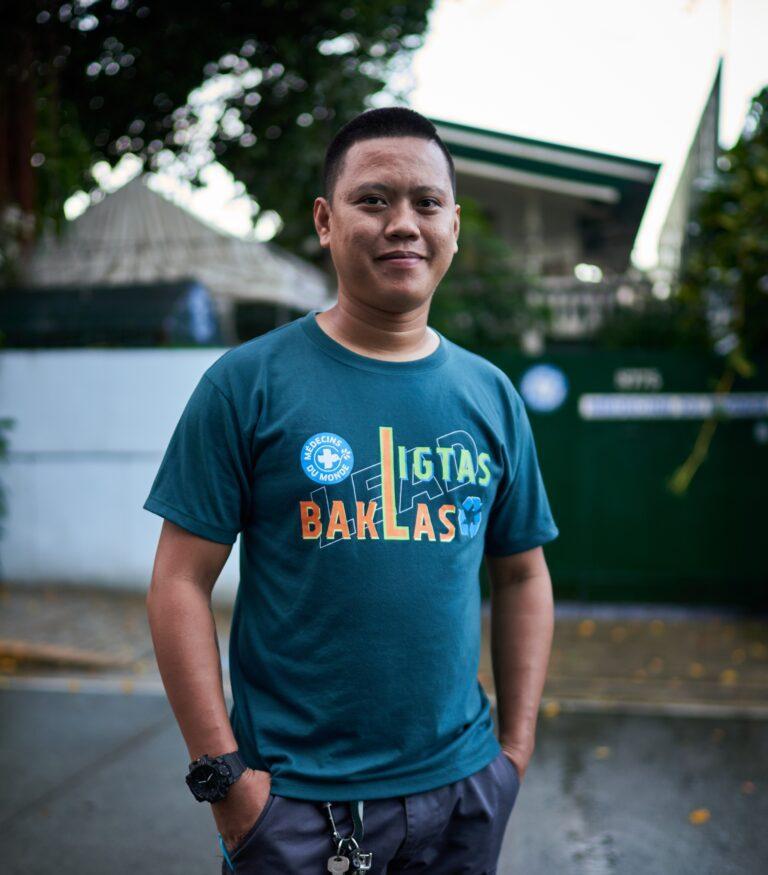 Victor Dizon Jr., mobilisateur communautaire chez Médecins du Monde aux Philippines