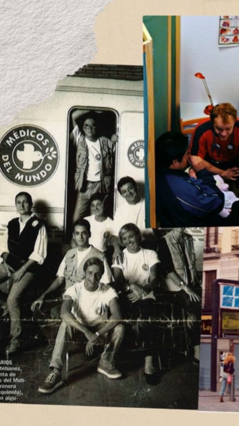 Des équipes de Médecins du Monde à travers les décennies, depuis 1980.