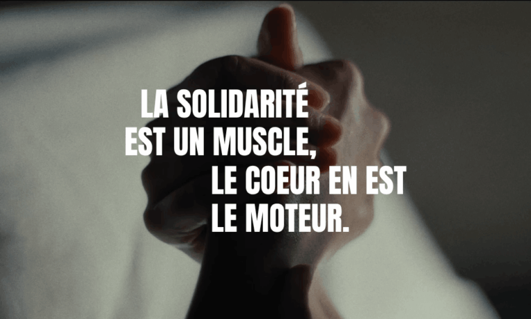 La solidarité est un muscle, le coeur en est le moteur. Une campagne de Médecins du Monde réalisée par l'agence DDB