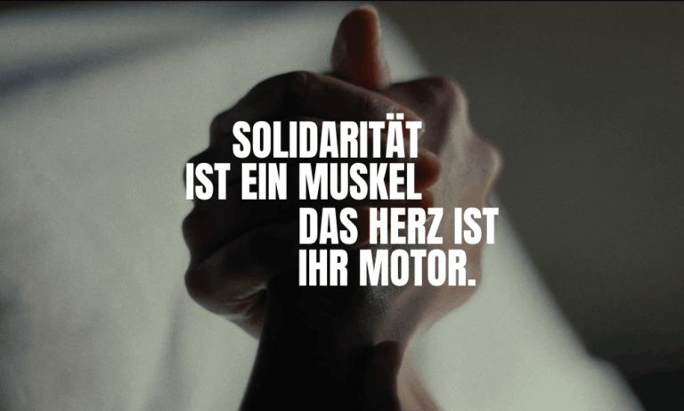 Solidarität ist ein Muskel. Das Herz ist ihr Motor. Werden auch Sie Teil der Bewegung | Médecins du Monde - Arzte der Welt