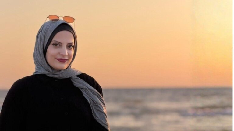 Nour, psychologue à Gaza pour Médecins du Monde.