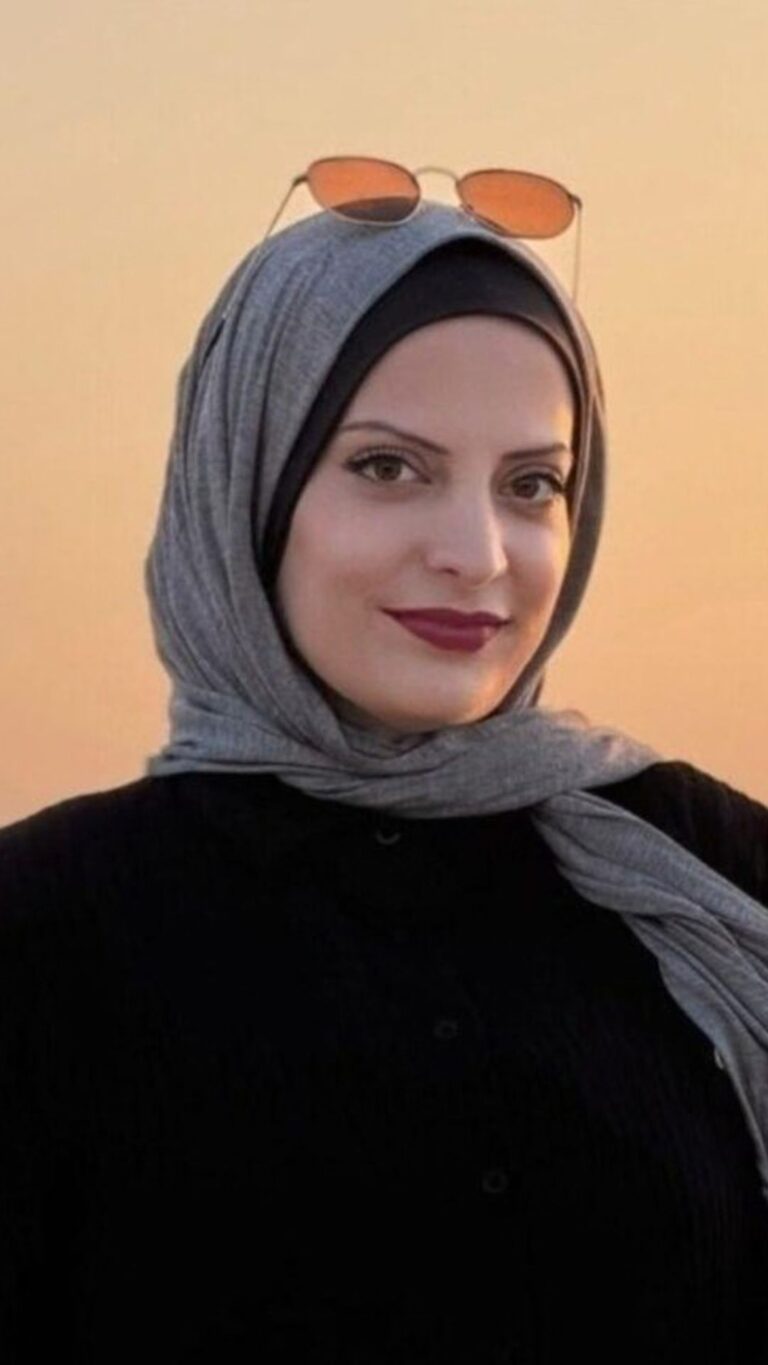 Nour, psychologue à Gaza pour Médecins du Monde.