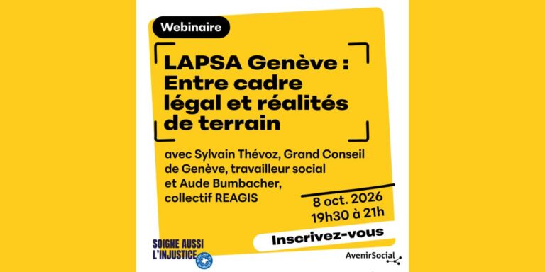 Webinaire AvenirSocial et Médecins du Monde. loi genevoise sur l’aide aux personnes sans abri